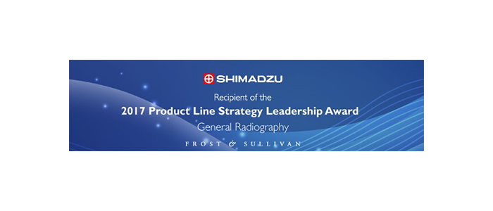Shimadzu Medical System Wins 2017 Frost & Sullivan Award for Product Line