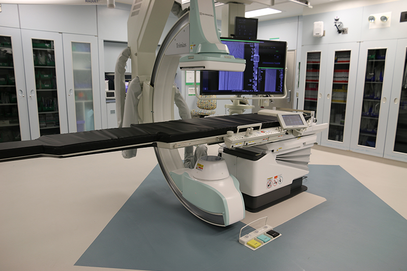 Shimadzu Medical Systems USA and CMS Imaging announce the first ceiling mounted 16”
                                    Trinias installation in a hybrid surgical suite in the U.S..